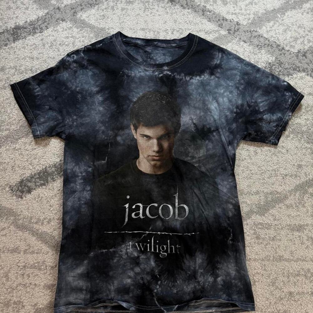 Twilight series t shirt team Jacob tie dye size women small